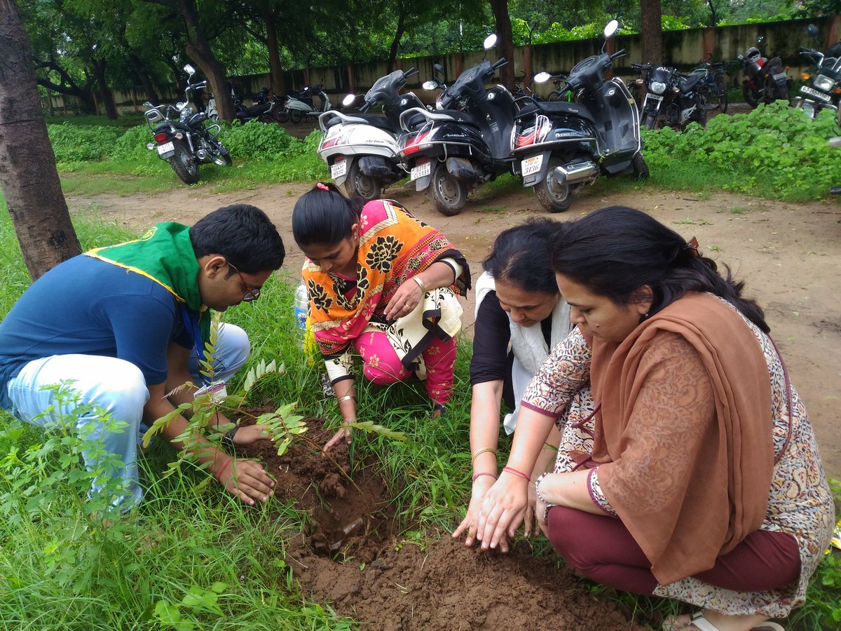 RJ Dhvanit,  NSS, treeidiot, environment, nature