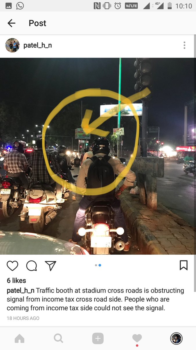 @AhmedabadPolice @AhdTraffic pls take a note. This problem is there at a lot of traffic signals in Ahmedabad like Pakwan too. #ahmedabad https://t.co/J54PQQ6cxg