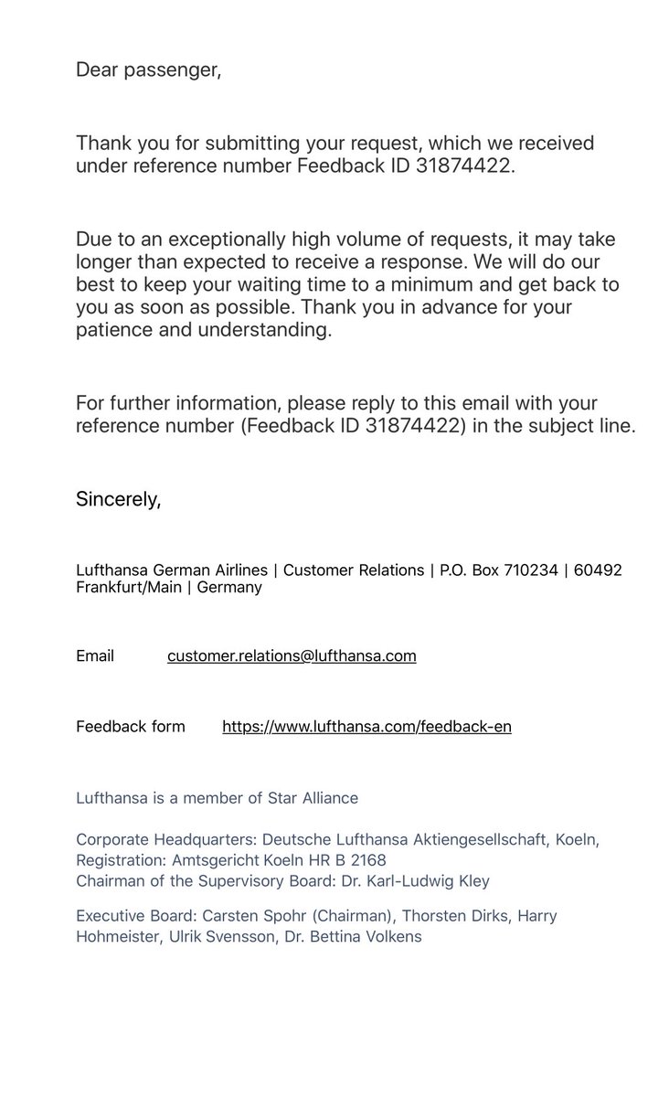 Awaiting response for Feedback ID 31874333.
First the bag was man-handled than the man was bag-handled. 
@lufthansa @Lufthansa_USA https://t.co/8iZw8wGnJb