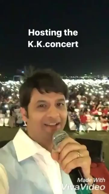 It was super fun to host the @K_K_Pal concert tonite! #KK #music #liveinconcert #ahmedabad https://t.co/BiPlKGa9jq